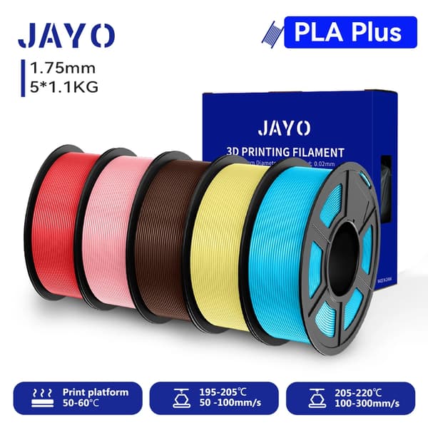 3D-tulostimen filamentti, halkaisija 1,75 mm, nettopaino 1,1 kg,PLA PLUS CRSPCCLYSB