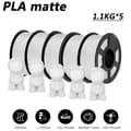 Miniatyrbild 2 av 2: PLA Matt Filament, 1.1KG, Slät Utskrift,5WT