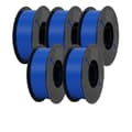 Miniatyrbild 1 av 2: 3D-skrivarfilament, 1,75 mm diameter, stark bindning,PLA BLÅ 5KG