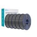 Miniatyrbillede 1 af 2: 3D Printfilament, 1,75 mm diameter, 185-195°C printtemperatur,5KG Grå