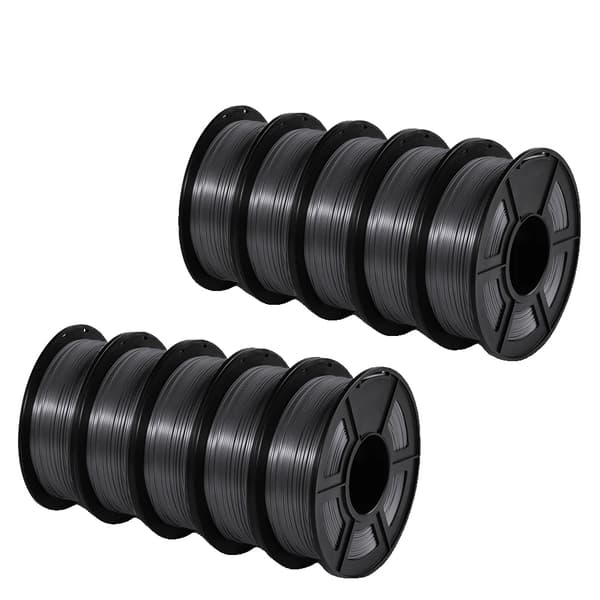 PLA+ Silke 3D Filament, Miljövänlig, Hög Hållbarhet,SILK-10BK
