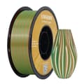 Miniatyrbild 1 av 2: KINGROON Silke Tricolor PLA Filament, 1,75 mm Diameter, Hög Utskrifts Hastighet,Blå Grön Orange