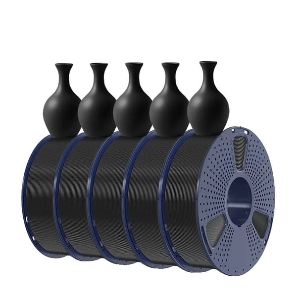 3D-utskriftsfilament, 1KG rulle, hög precision,META svart
