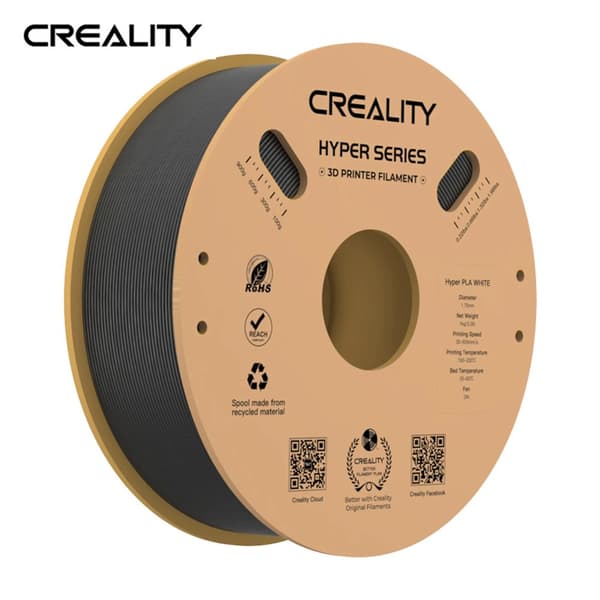 3D-printfilament, høj hastighed 30-600 mm/s, præcisionstråddiameter 1,75±0,03 mm,Sort
