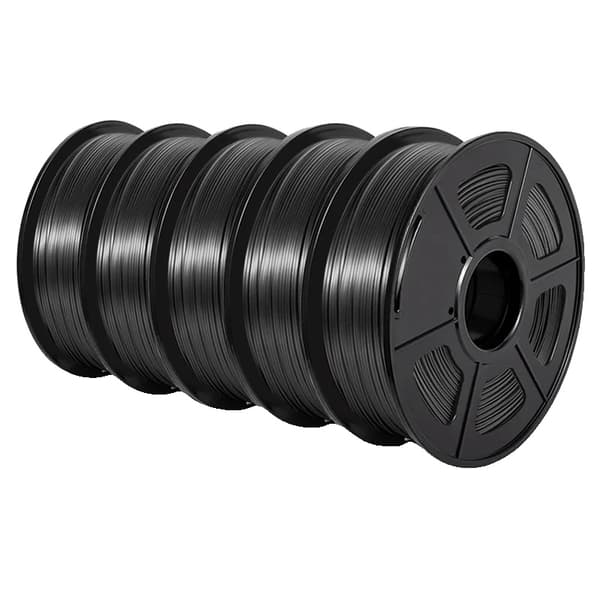 JAYO PLA+ SILK Filament, 1,75 mm Diameter, 5,5 kg Vikt,SILK Svart 5.5KG