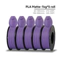 Miniatyrbild 2 av 2: PLA Matt Filament, 1,75 mm Diameter, Miljövänligt Material,PLA Matt Lila