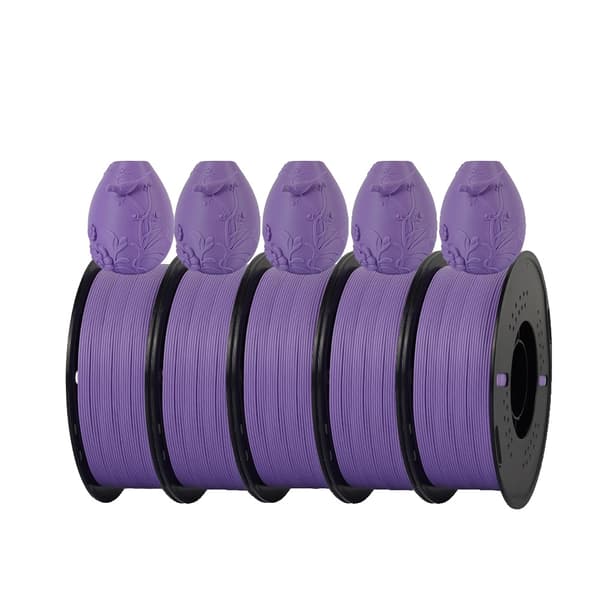 PLA Matt Filament, 1,75 mm Diameter, Miljövänligt Material,PLA Matt Lila