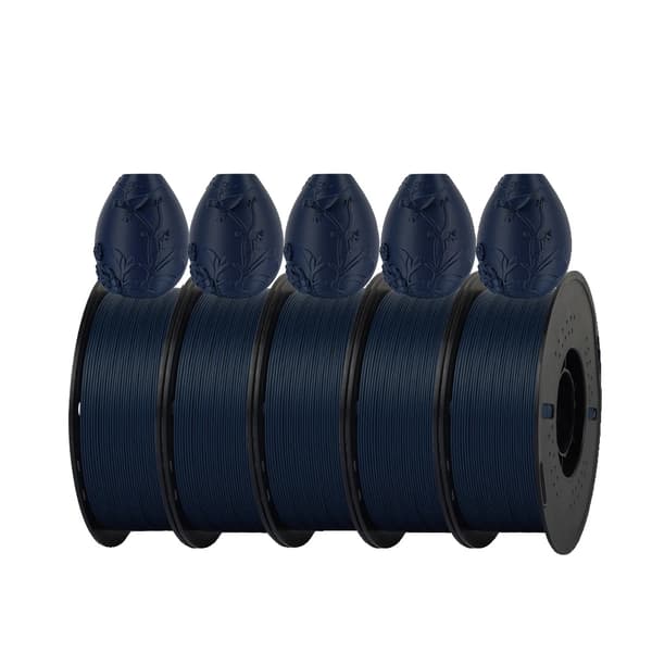 PLA Matte Filament, 1,75 mm Diameter, Miljøvenligt Materiale,PLA Mat Blå