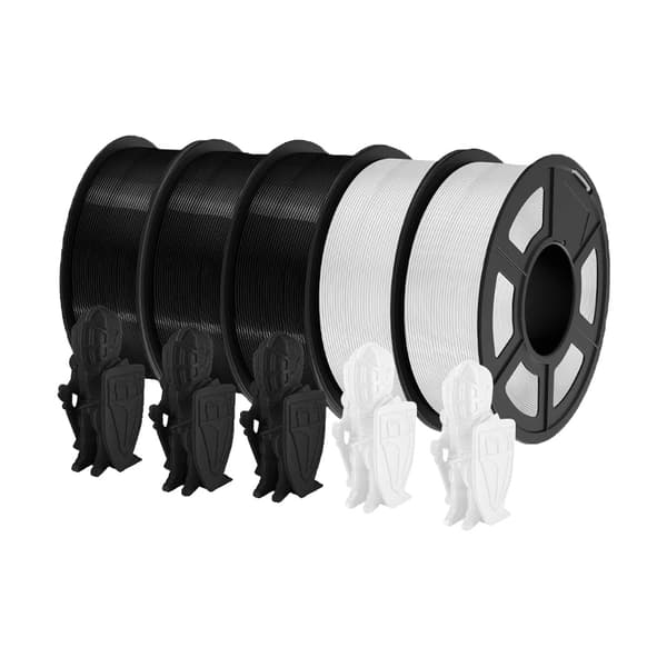 JAYO 3D Utskriftsfilament, 1,75 mm Diameter, 320 Meter Längd,PLA 3BK2WT