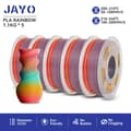 Miniatyrbillede 2 af 2: 3D Printfilament, SILK Regnbue, 1,1 KG Vægt, 1,75mm Diameter,PLA Regnbue 01-a