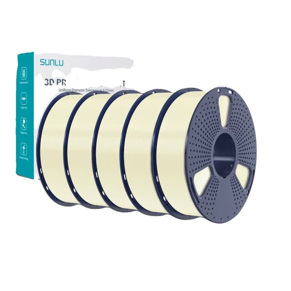 TPU Silke 3D Filament, 5 KG Vikt, Lätt att Skriva Ut,5KG Krämvit