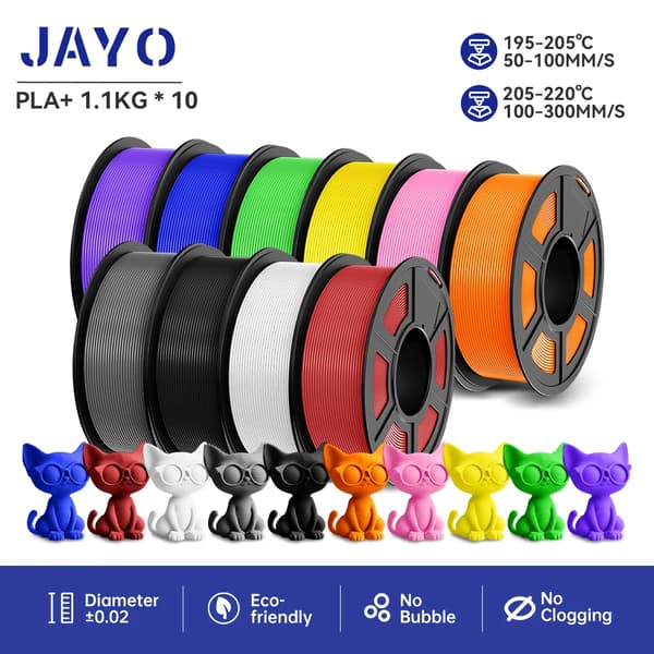 3D-skrivarfilament, 1,75 mm diameter, miljövänligt material,PLA PLUS-10 MIX 03