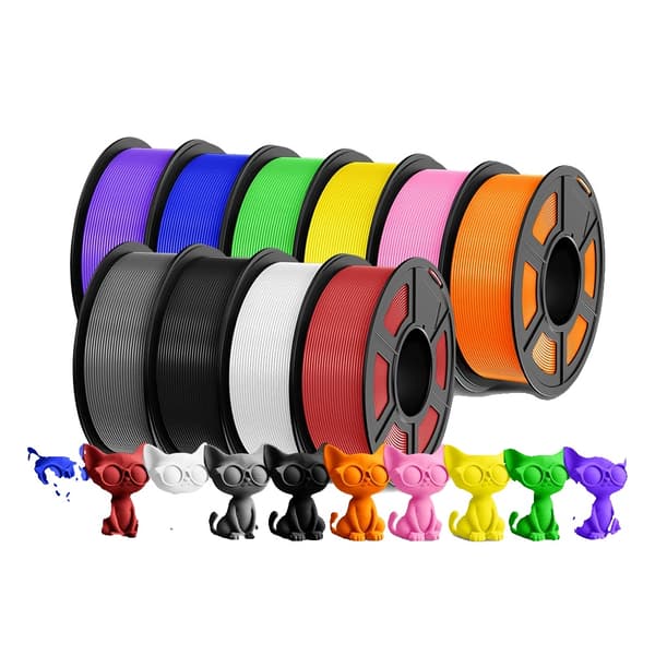 3D-skrivarfilament, 1,75 mm diameter, miljövänligt material,PLA PLUS-10 MIX 03
