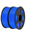 Miniatyrbillede 1 af 2: 3D-printer filament, 1,75 mm diameter, 220-250°C printtemperatur,BLÅ PETG 2stk