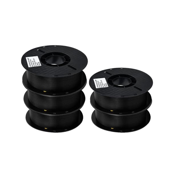 3D-skrivarfilament, 5 kg PETG, livliga färgalternativ,PLA 5kg Svart