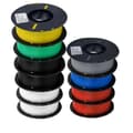 Miniatyrbillede 1 af 2: 3D-printer filament, 5 kg PETG, livlige farvemuligheder,PLA 10kg Mix Farve A