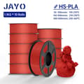 Miniatyrbillede 2 af 2: JAYO PLA Filament, 1,1 kg Høj Hastighed, 1,75 mm Diameter,HS-PLA Rød 10stk