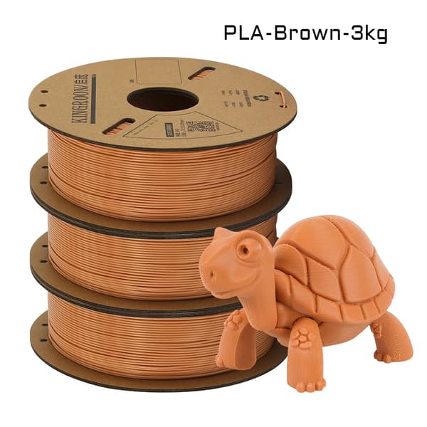 3D-tulostuslanka, 1,75 mm halkaisija, 3 kg pituus,Ruskea