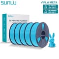 Miniatyrbild 2 av 2: 3D-utskrift filament, 1,75 mm diameter, 185-195°C utskriftstemperatur,5KG Himelsblå