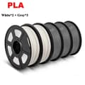 Miniatyrbillede 2 af 2: PLA filament, 1 kg vægt, 1,75 mm diameter,PLA 2WT 3GY