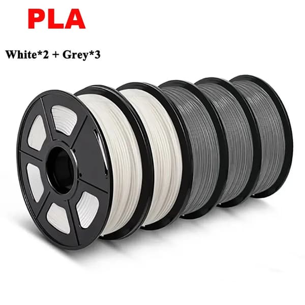 PLA filament, 1 kg vægt, 1,75 mm diameter,PLA 2WT 3GY