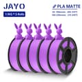 Pikkukuva 2 / 2: JAYO PLA Matte Filament, 1,75 mm halkaisija, 1,1 kg paino,Playg violetti 5,5 kg