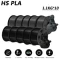 Miniatyrbillede 2 af 2: Højhastigheds PLA Filament, Uden Lugt, Miljøvenlig, 1,75 mm Diameter,HS-PLA 5BK5GY