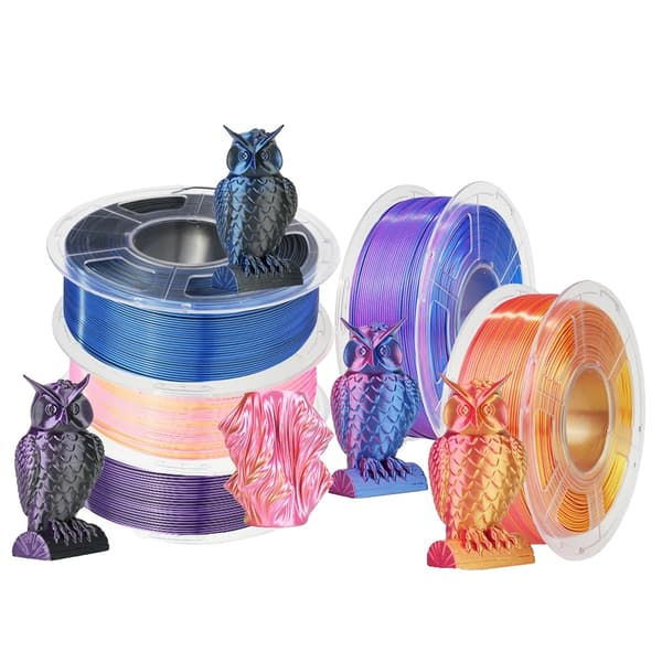 JAYO 3D Printer Filament, 1,75 mm Diameter, Miljøvenligt Materiale,SKDC-5MIX04