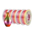Miniatyrbild 1 av 2: 3D-utskrift filament, SILK Regnbåge, 1,1 KG vikt, 1,75 mm diameter,SILK Regnbåge 01