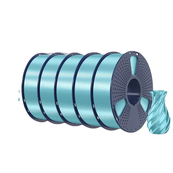 TPU Silk 3D -filamentti, 5 kg paino, helppo tulostaa,5KG Vaaleansininen