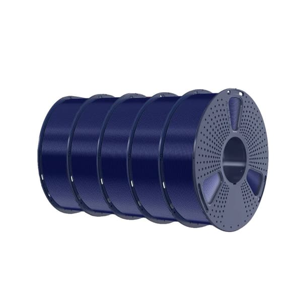 TPU Silke 3D Filament, 5 KG Vægt, Nem at Udskrive,5KG Mørkeblå