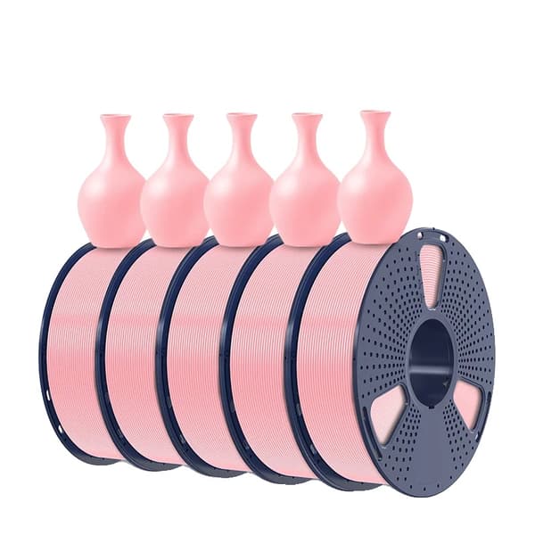 3D-utskriftsfilament, 1KG rulle, hög precision,META Sakura Rosa