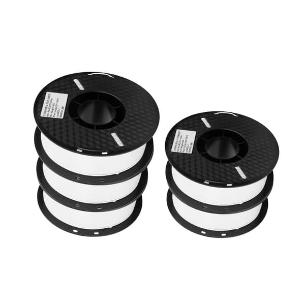 3D-printer filament, 5 kg PETG, livlige farvemuligheder,PETG 5kg Hvid