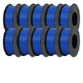 Miniatyrbild 1 av 2: 3D-skrivarfilament, 1,75 mm diameter, stark bindning,PLA BLÅ 10KG
