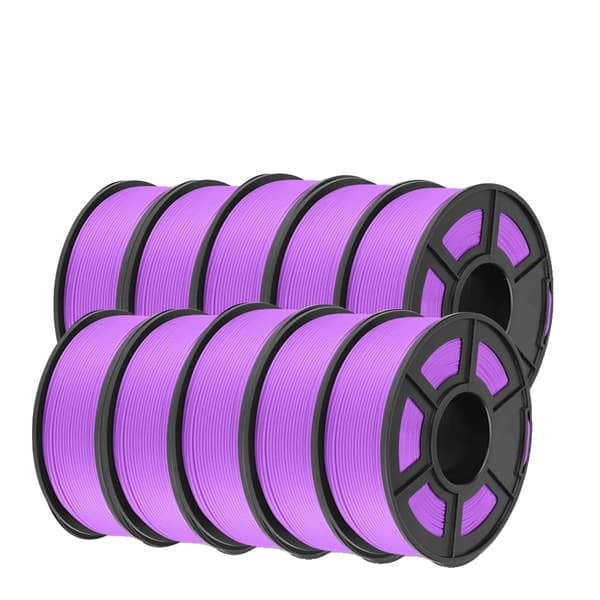 PLA Matt Filament, 1,75 mm Diameter, Slät Matt Yta,PLA YG Lila 11kg