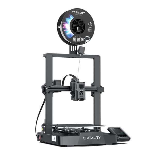 Creality 3D-printer, høj hastighed 500 mm/s, automatisk nivellering,EU, sort
