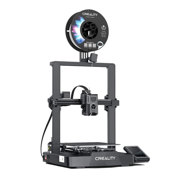 Creality 3D-printer, høj hastighed 500 mm/s, automatisk nivellering,EU, sort