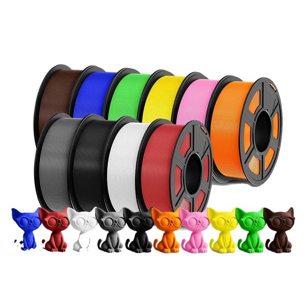 3D-skrivarfilament, 1,75 mm diameter, miljövänligt material,PLA PLUS-10 MIX 02