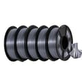Miniatyrbillede 1 af 2: JAYO PLA+ SILK Filament, 1,75 mm Diameter, 5,5 kg Vægt,SILK Grå 5.5KG