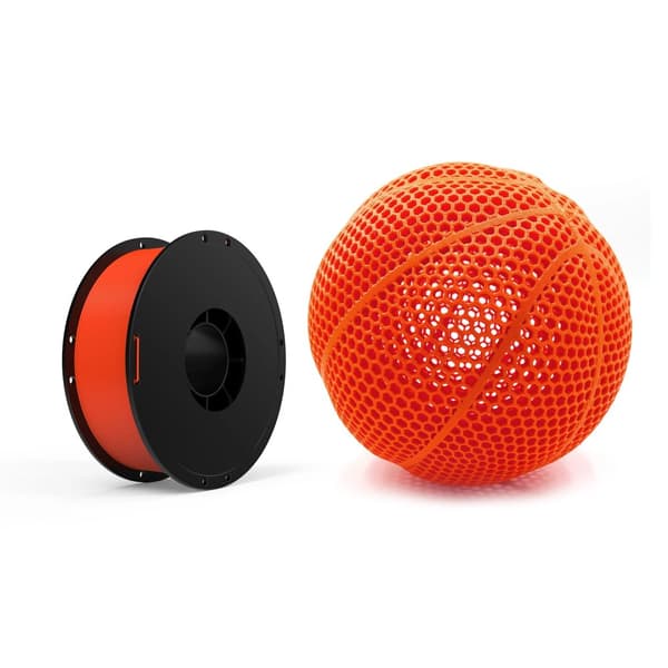 PLA 3D-utskriftsfilament, hög hastighet vid utskrift, biologiskt nedbrytbart material,PLA-HR Orange