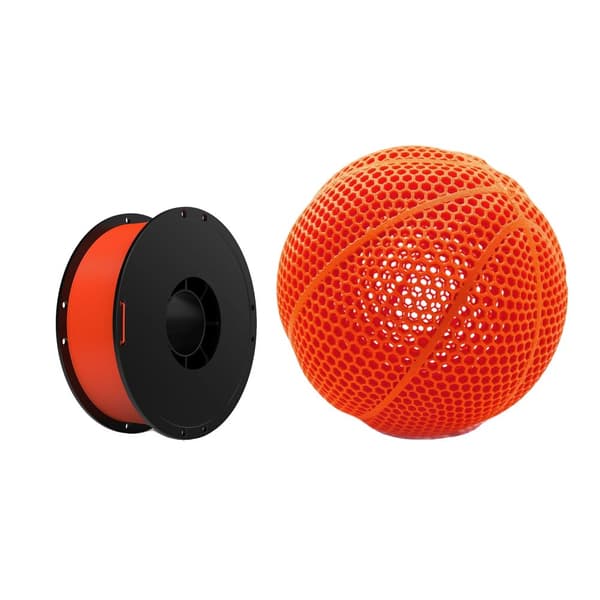 PLA 3D-utskriftsfilament, hög hastighet vid utskrift, biologiskt nedbrytbart material,PLA-HR Orange