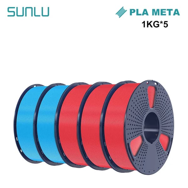 3D-utskriftsfilament, 1KG rulle, hög precision,META 3CR 2SB