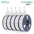Miniatyrbillede 2 af 2: 3D Printfilament, 1KG Rulle, Høj Præcision,META hvid