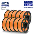 Miniatyrbild 2 av 2: PLA Matt Filament, 1,75 mm Diameter, Slät Matt Yta,PLA YG Orange 11kg