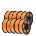 Miniatyrbild 1 av 2: PLA Matt Filament, 1,75 mm Diameter, Slät Matt Yta,PLA YG Orange 11kg