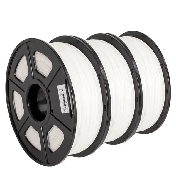 SUNLU 3D Filament, PLA Material, 1,75 mm Diameter, 3 Ruller Pr. Pakke,PETG-WT-3KG