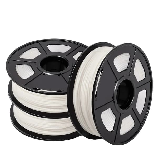 SUNLU 3D Filament, PLA-material, 1,75 mm diameter, 3 rullar per förpackning,PLA-WT-3KG