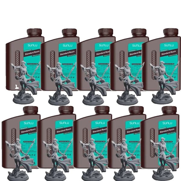 SUNLU 3D-skrivharpiks, 10KG Standard, Vattenlöslig Funktion,Standard DG