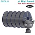 Miniatyrbillede 2 af 2: PLA PLUS filament, diameter 1,75 mm, nettovægt 1 kg, print hastighed 50-600 mm/s,Grå