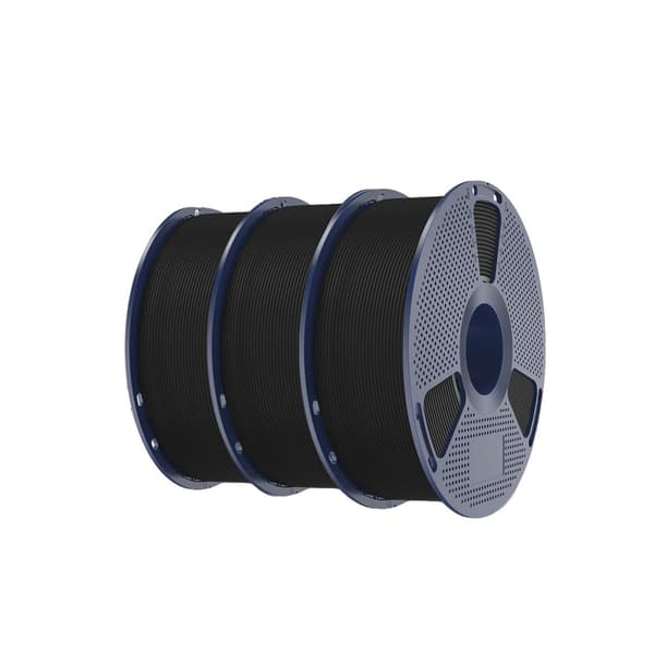 3D Filament, Høj Styrke PLA+, Diameter 1,75 mm, Print Temperatur 200-260℃,3KG Sort